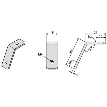 ABCパーツ(補助金具) 篠原電機