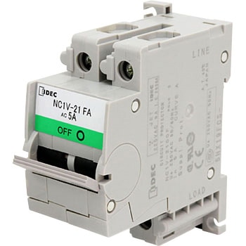 NC1V-2100F-5AA NC1V type circuit protector (2-pole) IDEC [MonotaRO] 60393487