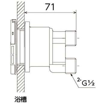 JF4型循環口 ストレート ねじ接続用 オンダ製作所