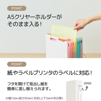 noie-style ドキュメントボックス ヨコ  A5 スリム リヒトラブ