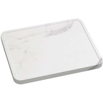 天然素材調のマルチトレー(キャスター付) 角型40cm 住まいスタイル