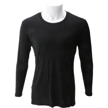 バンブ― 長袖丸首シャツ SK11