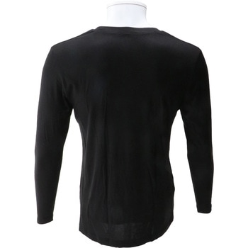 バンブ― 長袖丸首シャツ SK11