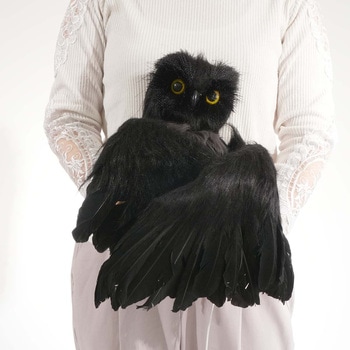 秋のディスプレイ・装飾用品 ハロウィン ムービングオウル 幅75×高さ38cm ストア・エキスプレス