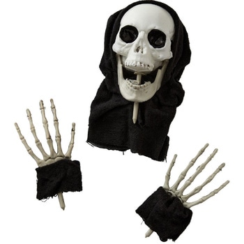 秋のディスプレイ・装飾用品 ハロウィン ガイコツデコレーションピック ストア・エキスプレス
