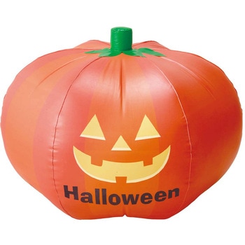 秋のディスプレイ・装飾用品 ハロウィン エアドール パンプキン 幅88cm×高さ65cm ストア・エキスプレス