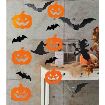 秋のディスプレイ・装飾用品 ハロウィンモチーフ シルエット ハンギング - ストア・エキスプレス