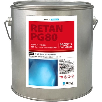 関西ペイントPG80 ライトブルーメタリック(粗目) PROST's
