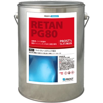 関西ペイントPG80 ライトブルーメタリック(粗目) PROST's