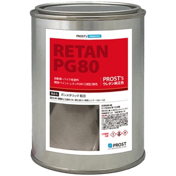 関西ペイントPG80 ガンメタリック(粗目) PROST's