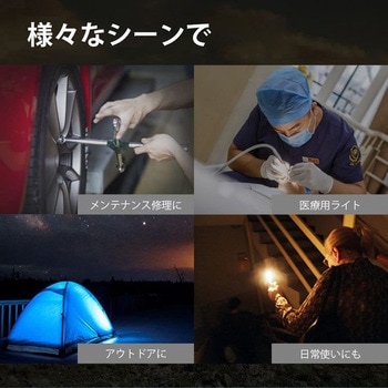 首振りLEDライト  充電式 - Nicron(ニクロン)