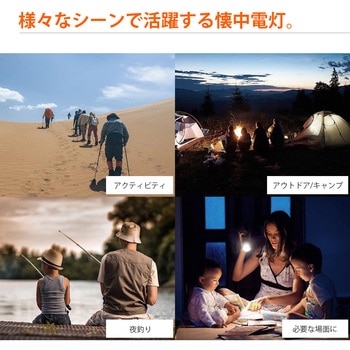 高輝度フォーカスハンディLEDライト 充電式 Nicron(ニクロン)