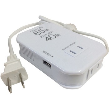 海外用薄型2口変圧器 カシムラ