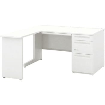 スカエナ Kタイプ L型片袖デスク(ダイヤル錠) 内田洋行