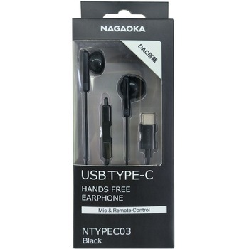 インイヤー型TYPE-Cイヤホン NAGAOKA