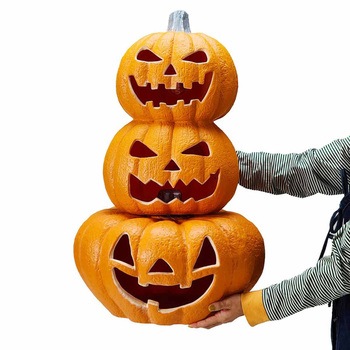 秋のディスプレイ・装飾用品 ハロウィン LEDパンプキンランタン ストア・エキスプレス