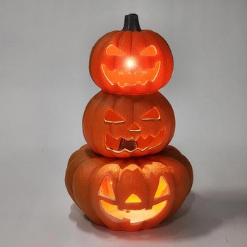 秋のディスプレイ・装飾用品 ハロウィン LEDパンプキンランタン ストア・エキスプレス