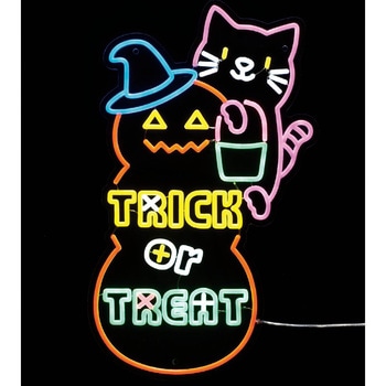 秋のディスプレイ・装飾用品 LEDハロウィンネオンライト ストア・エキスプレス