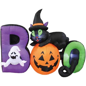 秋のディスプレイ・装飾用品 エアブロードール ハロウィンキャラクター 幅170cm×高さ125cm ストア・エキスプレス