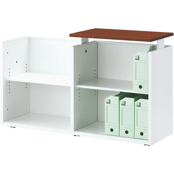 ステーションワゴン 天板付きオープンワゴン(ダブルタイプ) 内田洋行