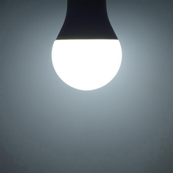 LED電球 E26 40形相当 動体・明暗センサー付 カバー付き器具対応 オーム電機