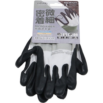 マイクロファイバー背抜き手袋 コーコス信岡