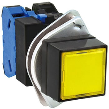 Φ25 TWSシリーズ照光押ボタンスイッチ (正角平形 LED) IDEC(和泉電気)
