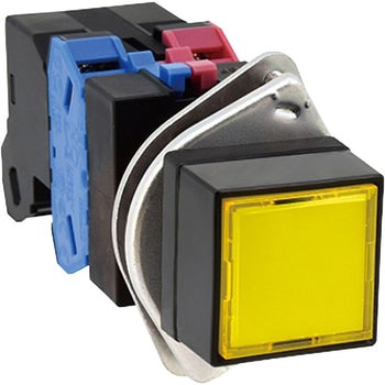 Φ25 TWSシリーズ照光押ボタンスイッチ (正角平形 LED) IDEC(和泉電気)