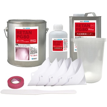 関西ペイントPG80 ライトピンクメタリック(超極粗目) 3kg セット PROST's