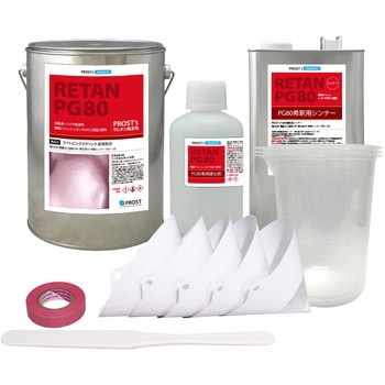 関西ペイントPG80 ライトピンクメタリック(超極粗目) 7kg セット PROST's