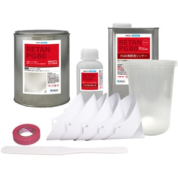 関西ペイントPG80 原色 #109 メタリック(粗目) 2kgセット PROST's