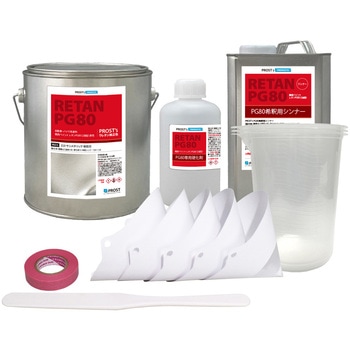 関西ペイントPG80 原色 #210 サンメタリック(極粗目) 3kgセット PROST's