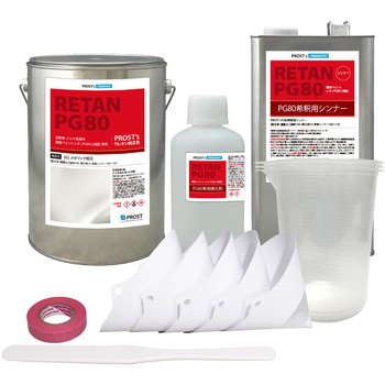 関西ペイントPG80 原色 #101 メタリック(細目) 8kgセット - PROST's