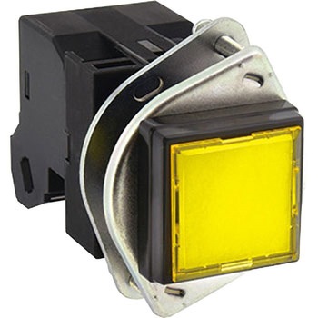 Φ25 TWSシリーズ照光押ボタンスイッチ (正角平形 LED) IDEC(和泉電気)