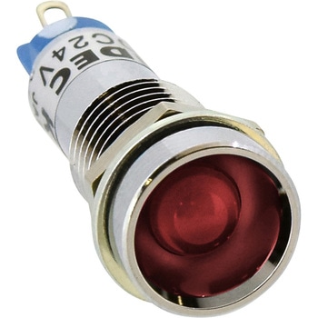 UPシリーズ LED式小形表示灯Φ10(丸平形 抵抗内蔵) IDEC(和泉電気)