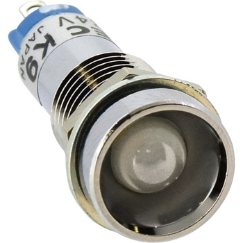 UPシリーズ LED式小形表示灯Φ10(丸平形 抵抗内蔵) IDEC(和泉電気)
