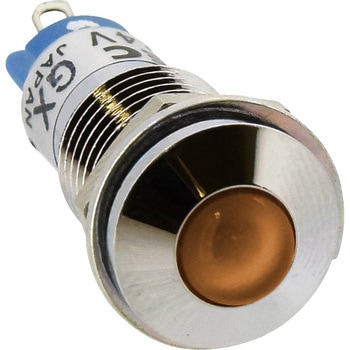 UPシリーズ LED式小形表示灯Φ10(丸突形 抵抗内蔵) IDEC(和泉電気)