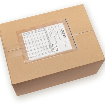 デリバリーパック ポケット 部分糊 透明 パピルスカンパニー