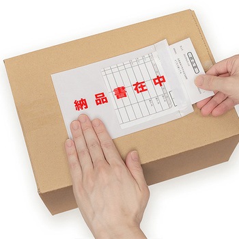 デリバリーパック 完全密封 全面糊 透明 納品書在中 パピルスカンパニー