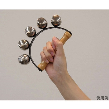 鈴 木製グリップ ベル5個 鈴木楽器製作所