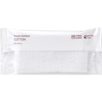 PocketOshibori コットン 1ケース 500枚入 FSX(旧：藤波タオルサービス)