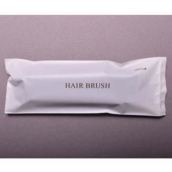 コーム付ブラシ黒 白マット袋 1ケース 100個×10箱入 - ノーブランド