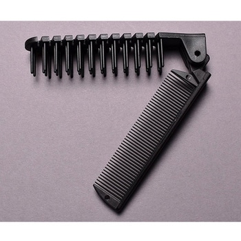 コーム付ブラシ黒 白マット袋 1ケース 100個×10箱入 ノーブランド