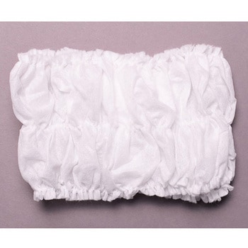 不織布ヘアーターバン白 白マット袋 1ケース 50個×20袋入 ノーブランド