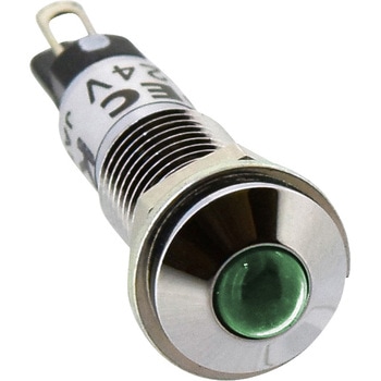 UPシリーズ LED式小形表示灯Φ7(丸突形 抵抗内蔵) - IDEC(和泉電気)