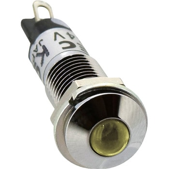 UPシリーズ LED式小形表示灯Φ7(丸突形 抵抗内蔵) - IDEC(和泉電気)