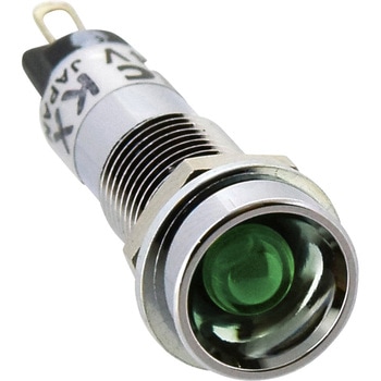 UPシリーズ LED式小形表示灯Φ8(丸平形 抵抗内蔵) IDEC(和泉電気)