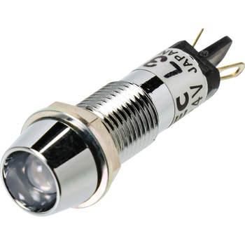 UPシリーズ LED式小形表示灯Φ8(フード形 抵抗内蔵) IDEC(和泉電気)