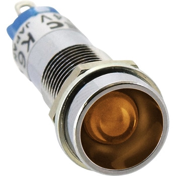 UPシリーズ LED式小形表示灯Φ9(丸平形 抵抗内蔵) IDEC(和泉電気)