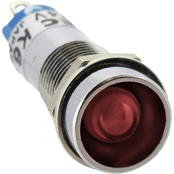 UPシリーズ LED式小形表示灯Φ9(丸平形 抵抗内蔵) IDEC(和泉電気)